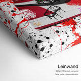 Air Jordan red – Qualitätsdetail Leinwand: 300 g/m² Premium-Leinwand, feine matte Leinwandstruktur