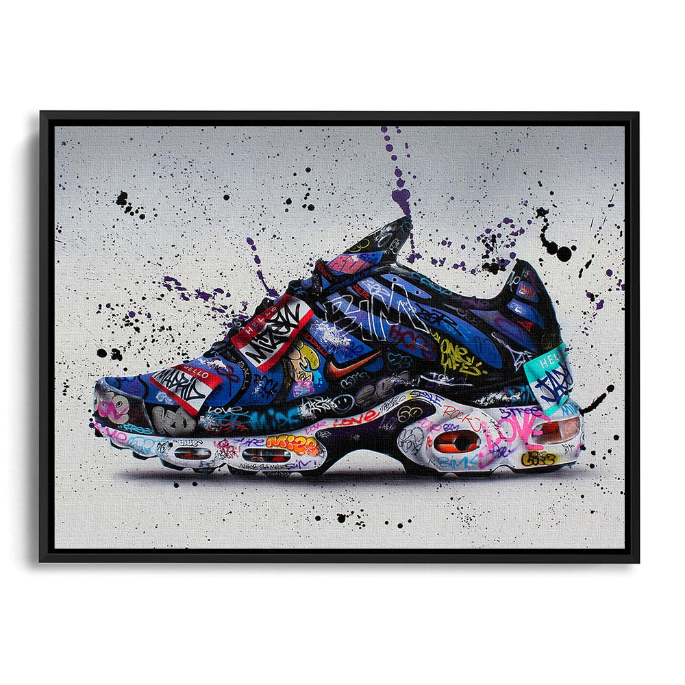 Nike Air Max Wandbild auf Leinwand und Acrylglas