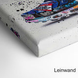 Air Max 2 – Nike Sneaker Graffiti Premium Wandbild fürs Büro