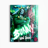 Bunny von Doom – Pop-Art Bunny modernes Wandbild