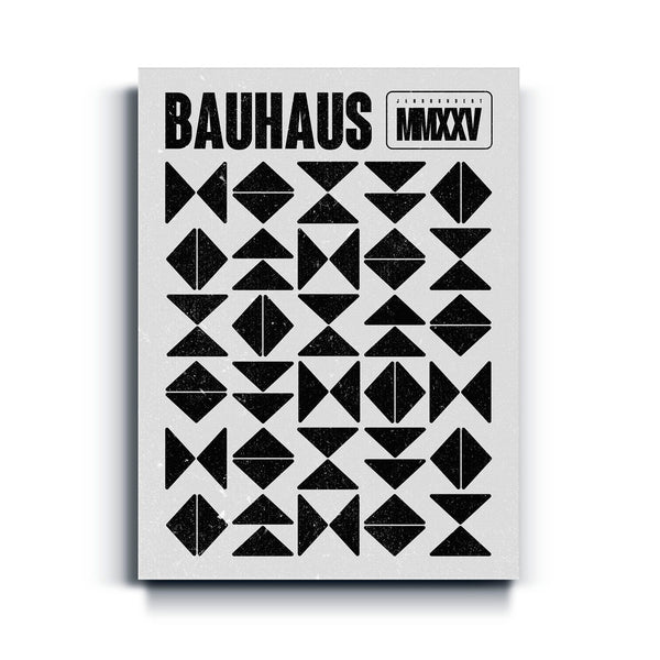 Bauhaus minimalist Elements black