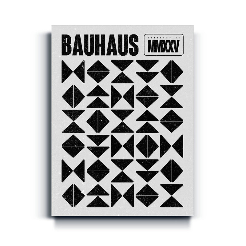 Bauhaus minimalist Elements black