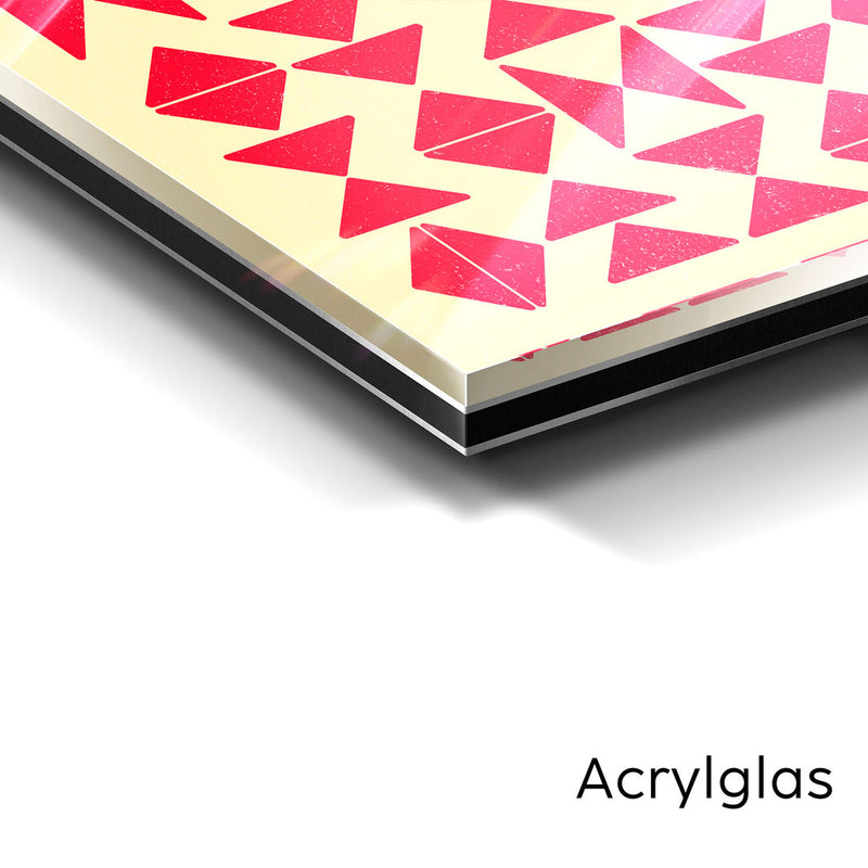 Bauhaus minimalist Elements red