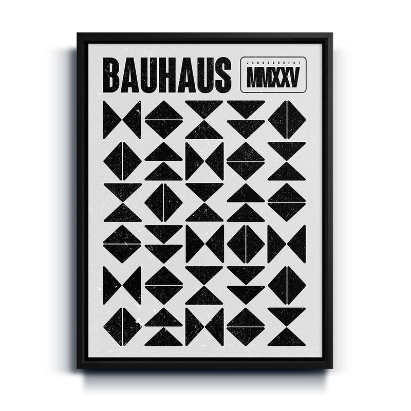 Bauhaus minimalist Elements black