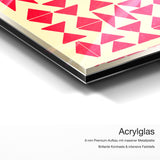 Bauhaus minimalist Elements red