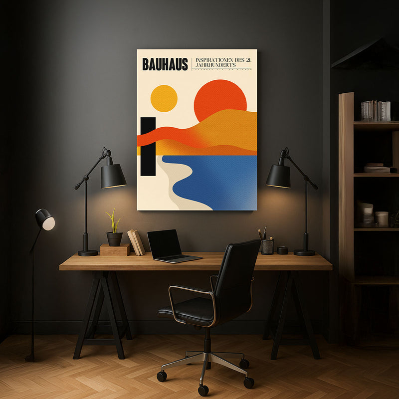 Bauhaus minimalist Beach