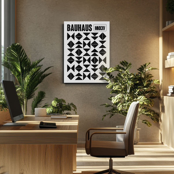 Bauhaus minimalist Elements black