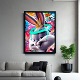 Bunny Epic Popart