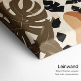 But first Yoga – Qualitätsdetail Leinwand: 300 g/m² Premium-Leinwand, feine matte Leinwandstruktur