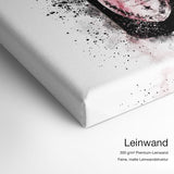 Champagne – Qualitätsdetail Leinwand: 300 g/m² Premium-Leinwand, feine matte Leinwandstruktur