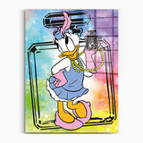 Daisy Duck mit Coco Chanel Parfüm 