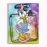 Daisy Duck mit Coco Chanel Parfüm 