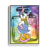 Daisy Duck mit Coco Chanel Parfüm 