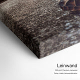 Forward – Leinwand Qualitätsdetail mit 300 g/m² Premium-Leinwand und feiner, matter Leinwandstruktur