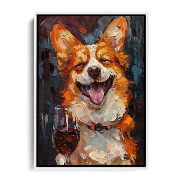 Funny Welsh Corgi