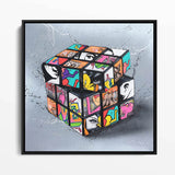 Rubik's Cubes Streetart Style