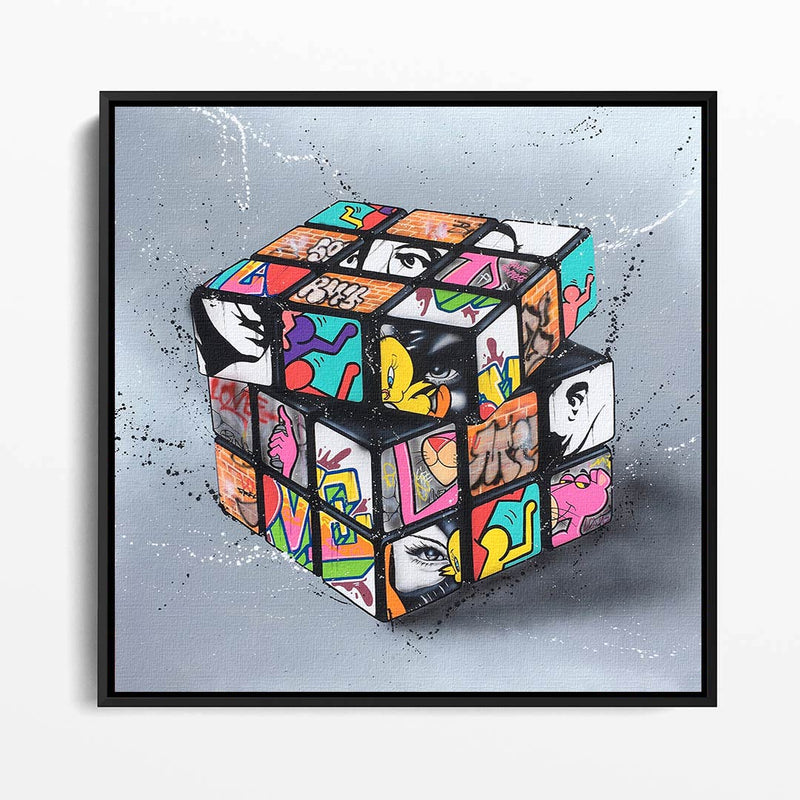 Rubik's Cubes Streetart Style