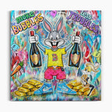 Bunte fröhliche Käfer – Happy Bugs Premium Wandbild