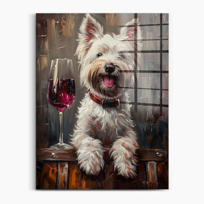 Happy West Highland Terrier