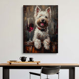 Happy West Highland Terrier