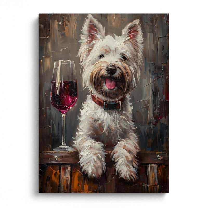 Happy West Highland Terrier