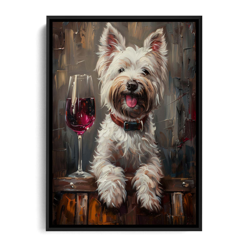 Happy West Highland Terrier