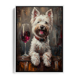 Happy West Highland Terrier