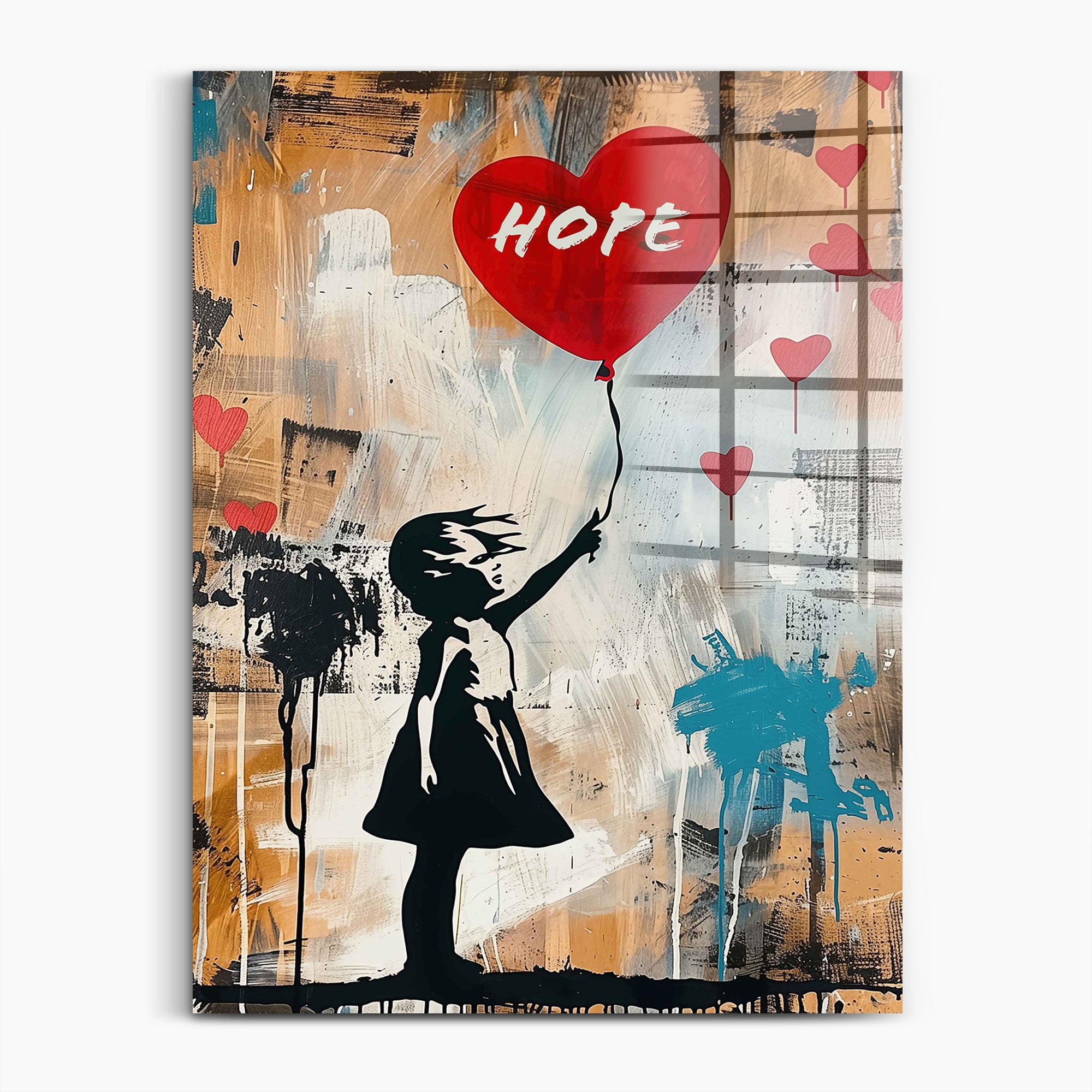 Hope Balloon Girl » Banksy Wandbild günstig online bestellen