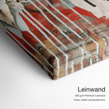 Hope Snoopy – Leinwand Qualitätsdetail mit 300 g/m² Premium-Leinwand und feiner, matter Leinwandstruktur