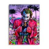 Joker Wandbild im Popart Style