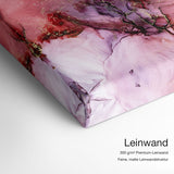 Kraft – Leinwand Qualitätsdetail mit 300 g/m² Premium-Leinwand und feiner, matter Leinwandstruktur