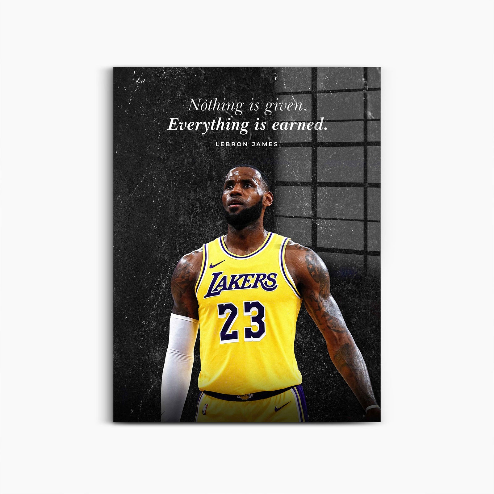 LeBron James アート作品 23番 LeBron James アート作品 23番
