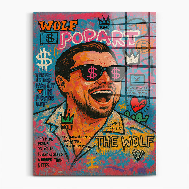 Leo the Wolf Popart