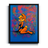 Lola Love – Lola Bunny Leinwandbild fürs Wohnzimmer