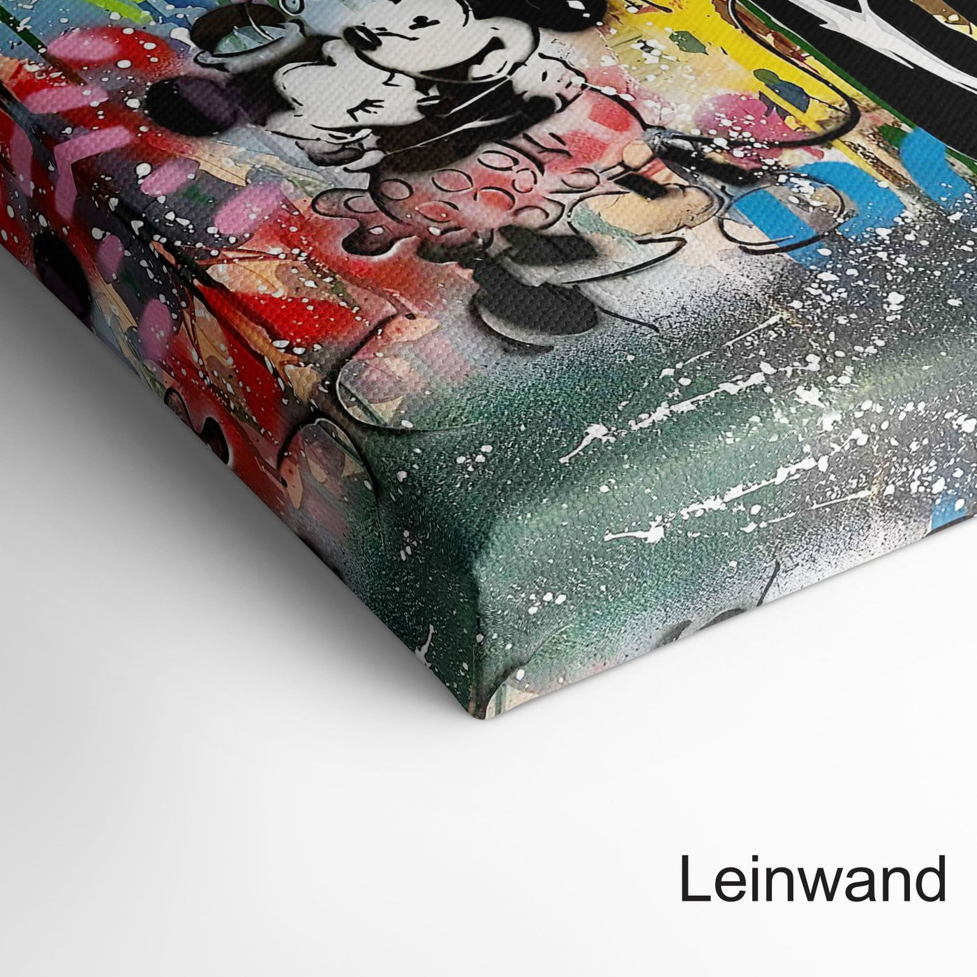 Einstein Wandbild „Love is the Answer“ – Banksy Pop Art