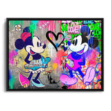 verliebte Minnie und Micky Mouse
