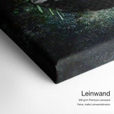 Money Bag – Leinwand Qualitätsdetail mit 300 g/m² Premium-Leinwand und feiner, matter Leinwandstruktur