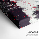 Muhammad Ali – Leinwand Qualitätsdetail mit 300 g/m² Premium-Leinwand und feiner, matter Leinwandstruktur
