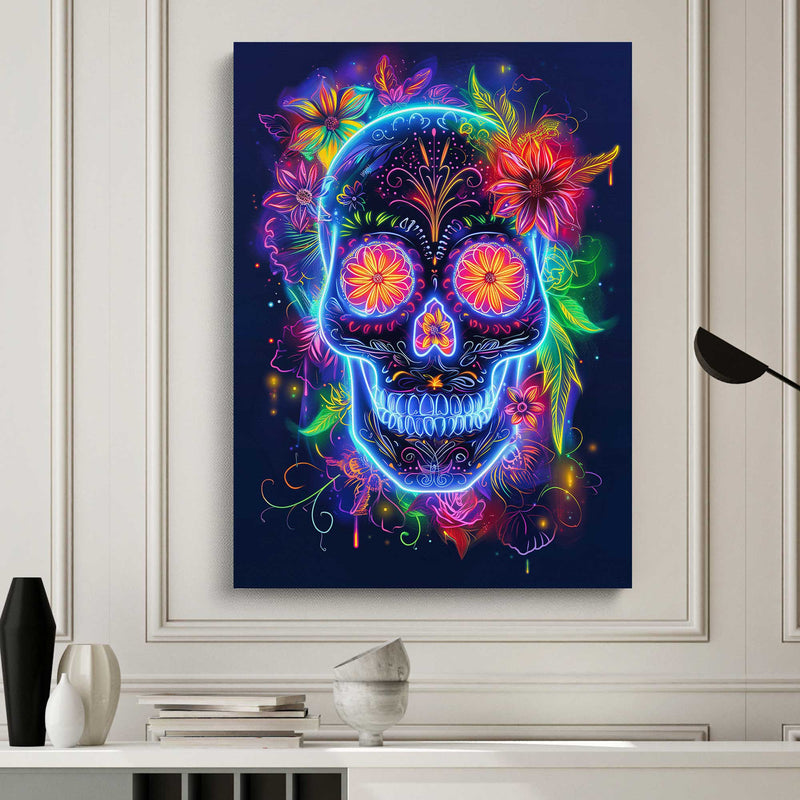 Neon Skull