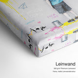 No Drama – Leinwand Qualitätsdetail mit 300 g/m² Premium-Leinwand und feiner, matter Leinwandstruktur