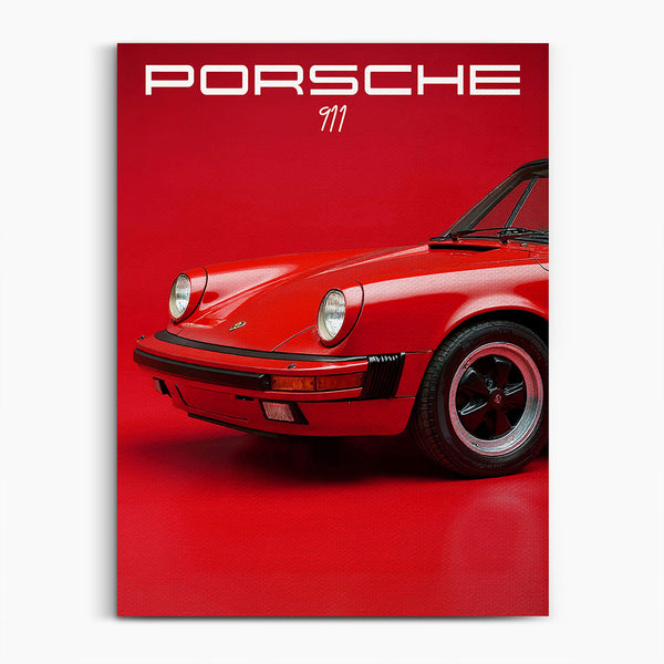 Porsche 911 red