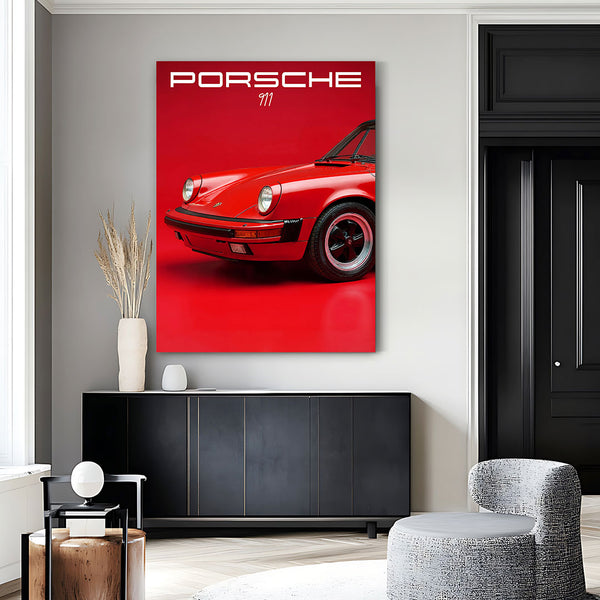 Porsche 911 red