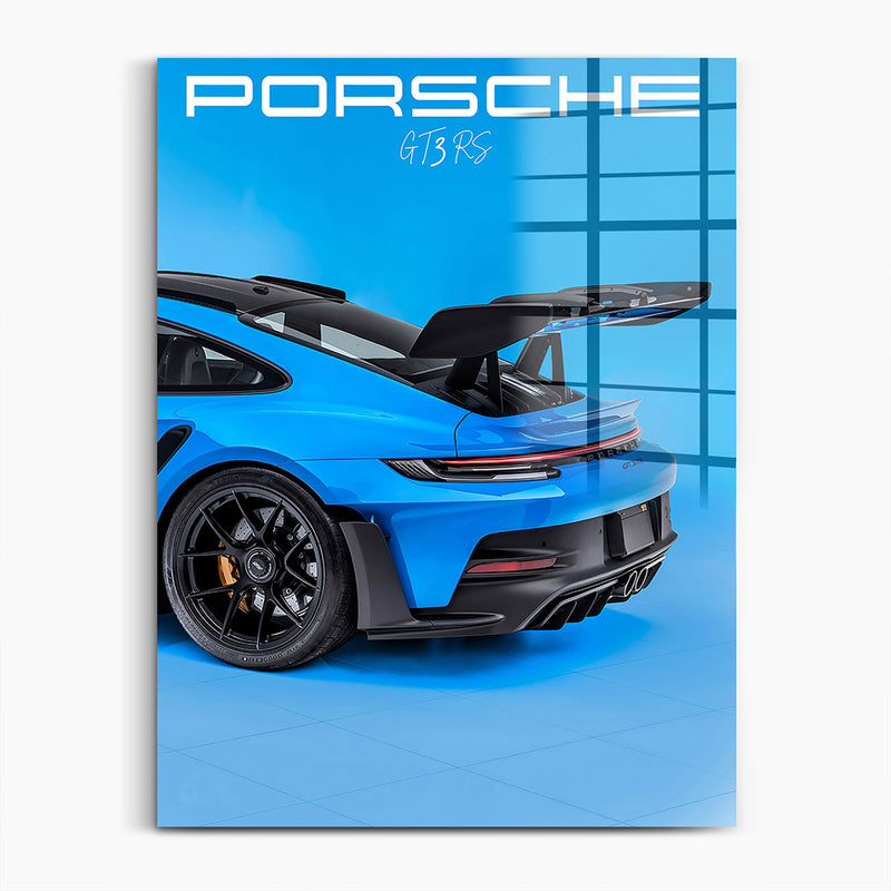 Porsche GT3 RS blue