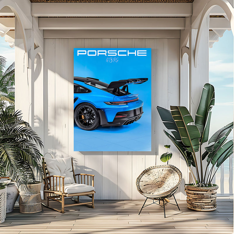 Porsche GT3 RS blue