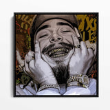 US Rapper Post Malone Portrait
