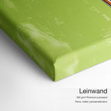 Spaghetti – Leinwand-Qualitätsdetail mit 300 g/m² Premium-Leinwand und feiner matter Leinwandstruktur