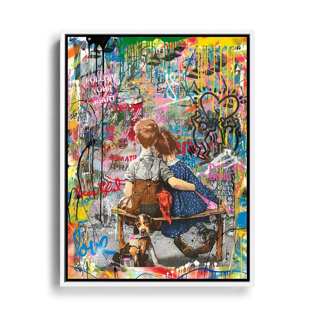Will Love You Forever - Banksy Style By Frank Daske