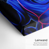 Style Chimp – Leinwand-Qualitätsdetail mit 300 g/m² Premium-Leinwand und feiner matter Leinwandstruktur