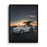 Tesla Model X in weiß