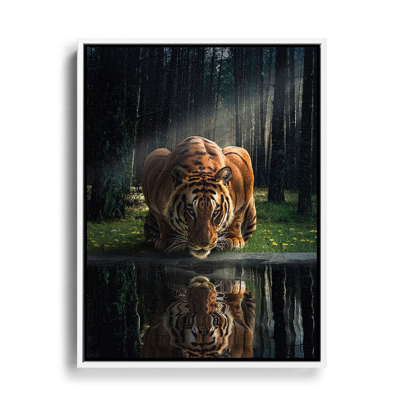 Wandbild von einem Tiger